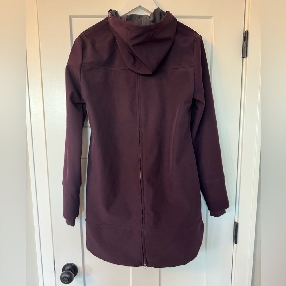 Mondetta Purple and Gray Waterproof Coat with Full-Length Zipper - Picture 2 of 9